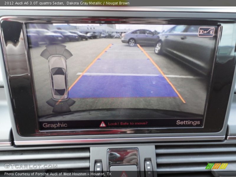 Dakota Gray Metallic / Nougat Brown 2012 Audi A6 3.0T quattro Sedan