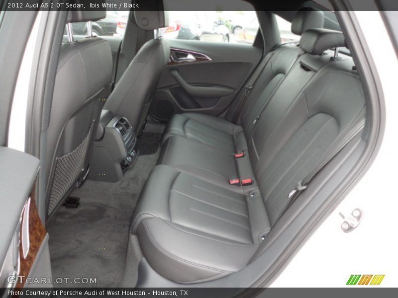 Ibis White / Black 2012 Audi A6 2.0T Sedan