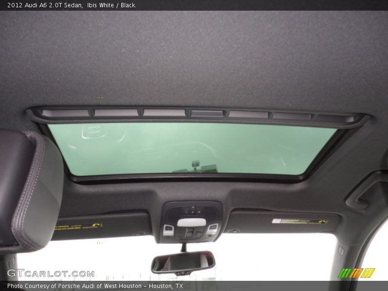 Ibis White / Black 2012 Audi A6 2.0T Sedan