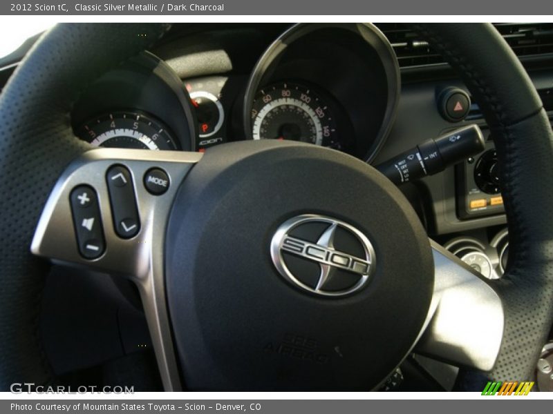 Classic Silver Metallic / Dark Charcoal 2012 Scion tC