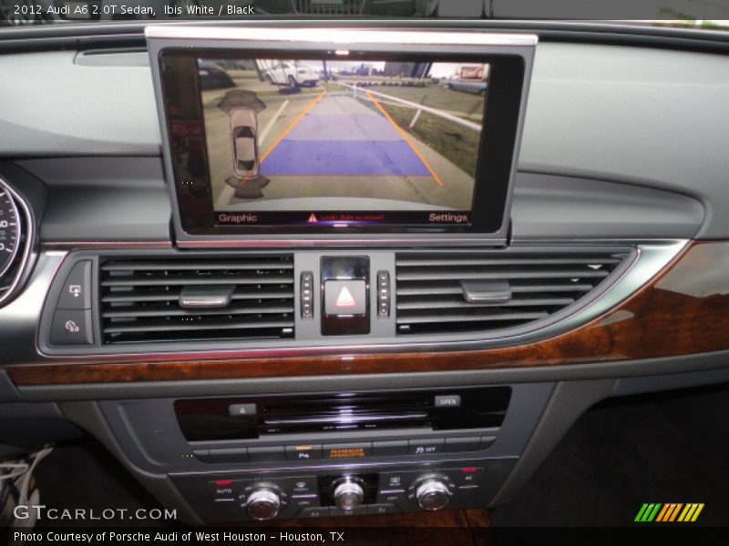 Ibis White / Black 2012 Audi A6 2.0T Sedan