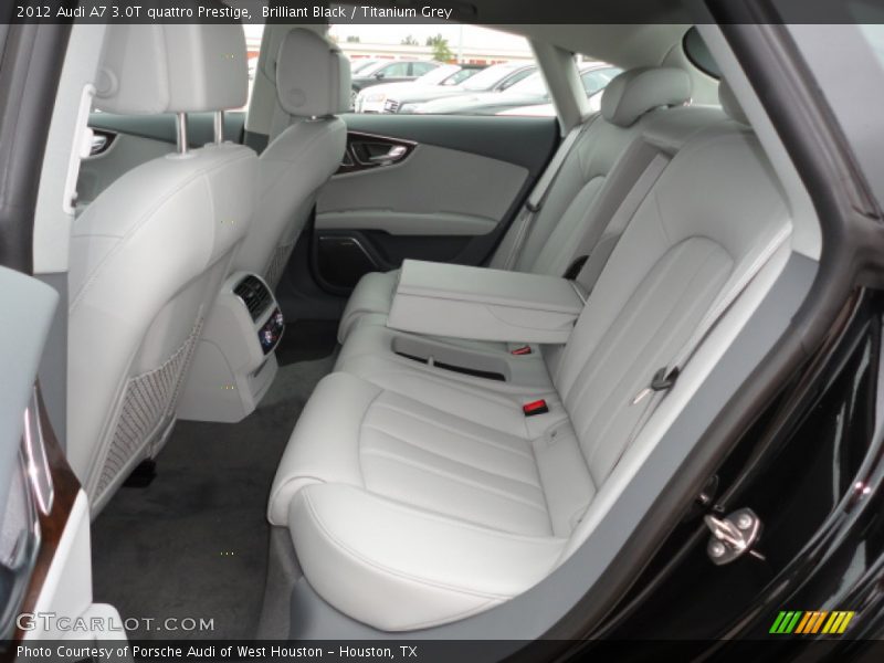 Rear Seat in Titanium Grey - 2012 Audi A7 3.0T quattro Prestige