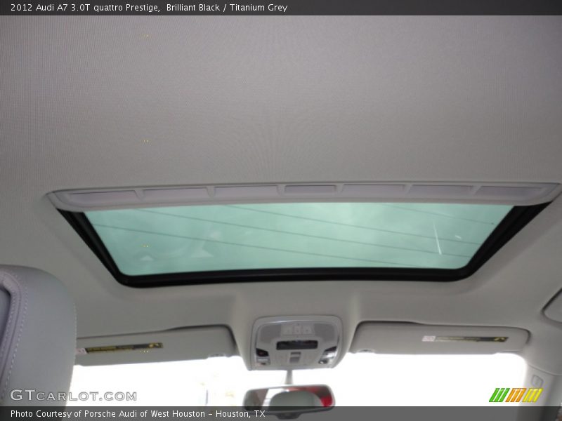 Brilliant Black / Titanium Grey 2012 Audi A7 3.0T quattro Prestige