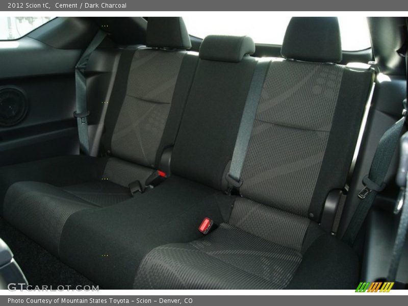  2012 tC  Dark Charcoal Interior