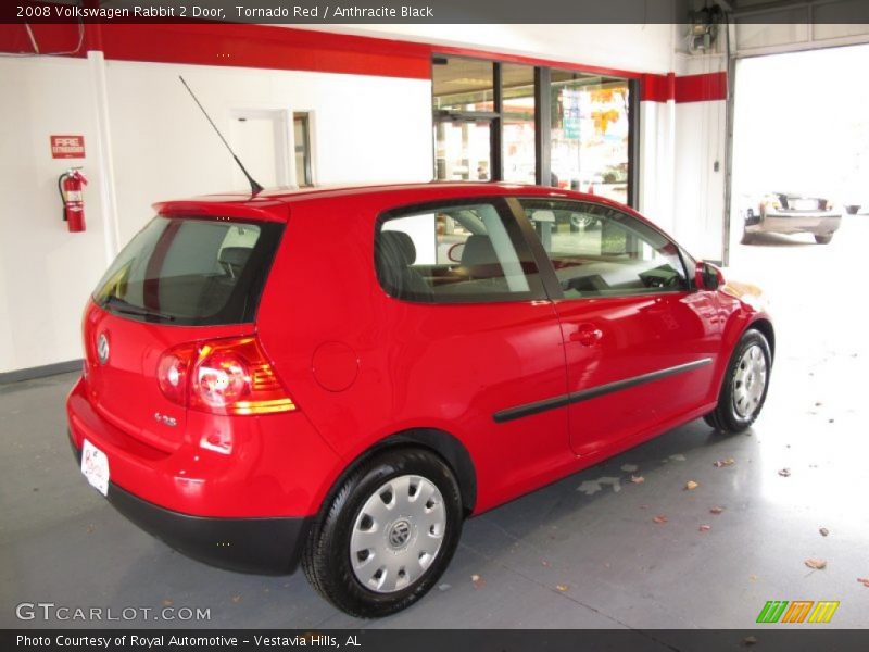 Tornado Red / Anthracite Black 2008 Volkswagen Rabbit 2 Door