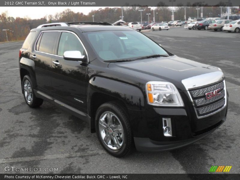 Onyx Black / Light Titanium 2012 GMC Terrain SLT