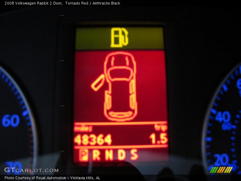 Tornado Red / Anthracite Black 2008 Volkswagen Rabbit 2 Door