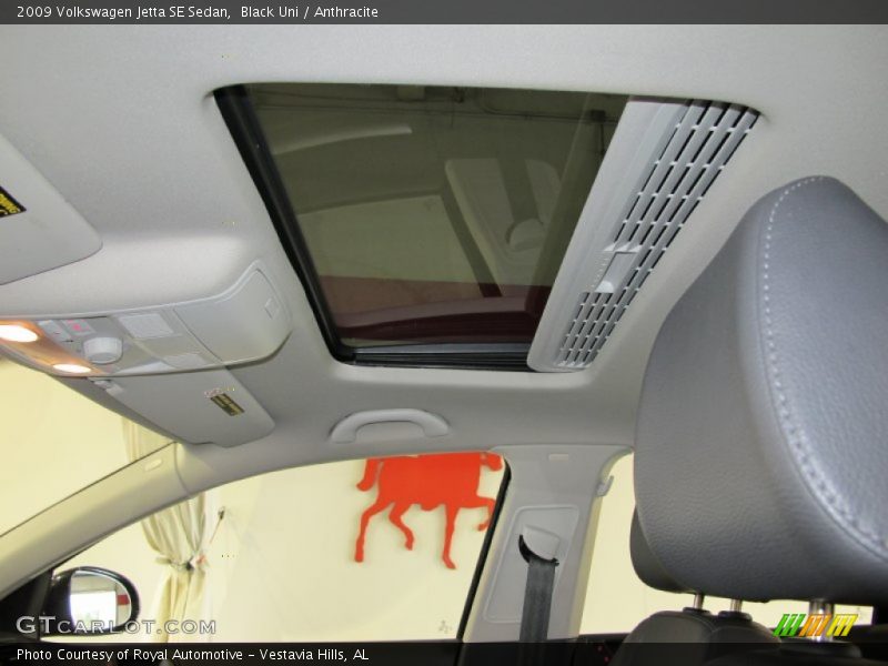 Black Uni / Anthracite 2009 Volkswagen Jetta SE Sedan