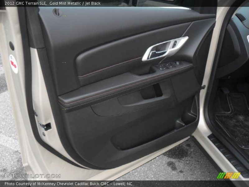 Gold Mist Metallic / Jet Black 2012 GMC Terrain SLE