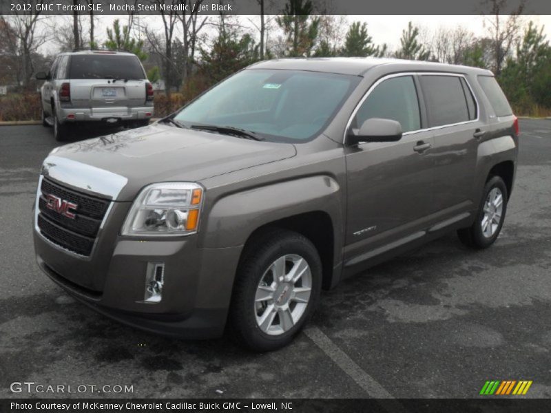 Mocha Steel Metallic / Jet Black 2012 GMC Terrain SLE