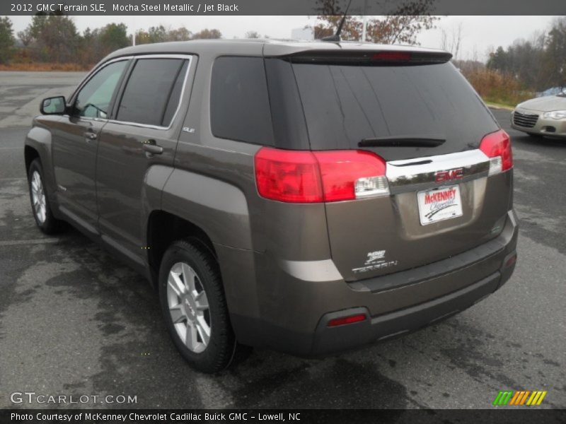 Mocha Steel Metallic / Jet Black 2012 GMC Terrain SLE