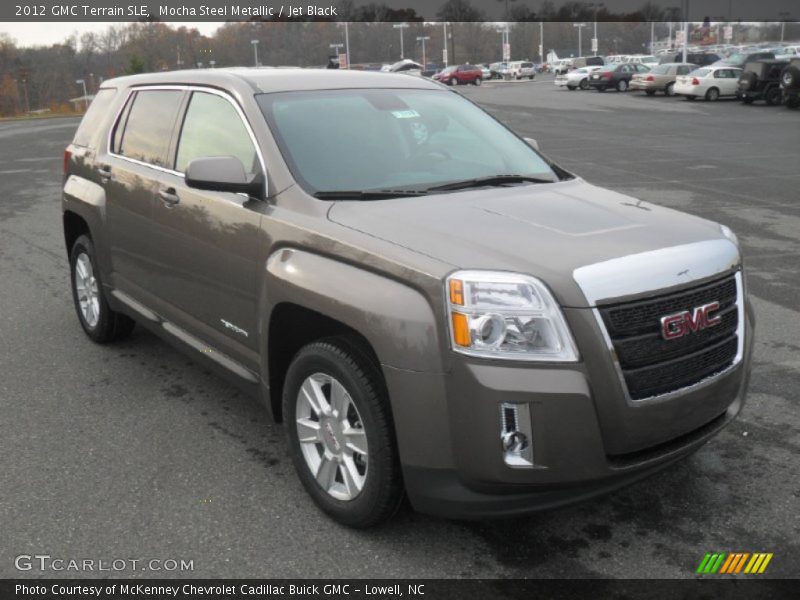 Mocha Steel Metallic / Jet Black 2012 GMC Terrain SLE