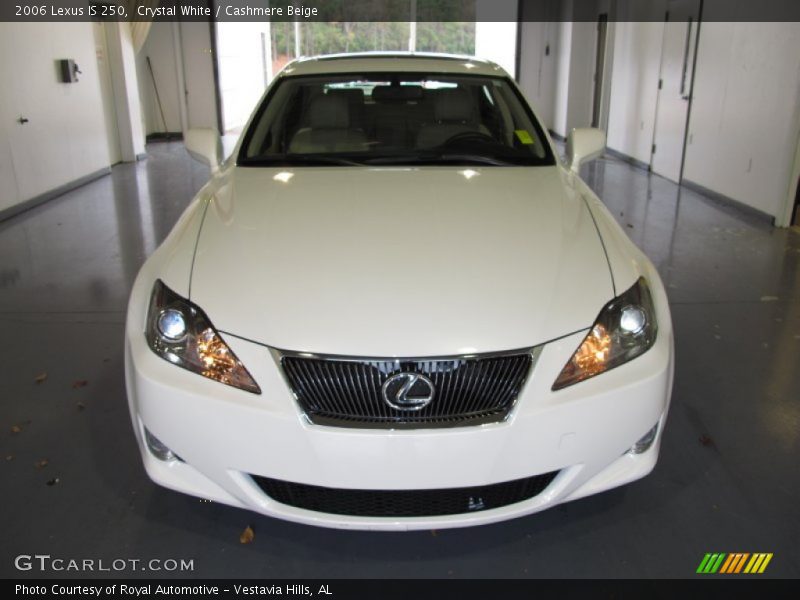 Crystal White / Cashmere Beige 2006 Lexus IS 250