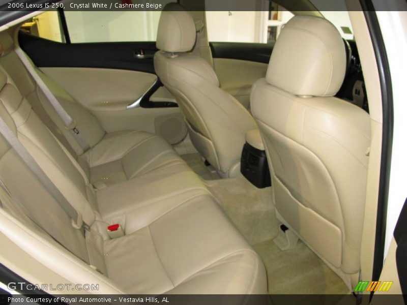 Crystal White / Cashmere Beige 2006 Lexus IS 250
