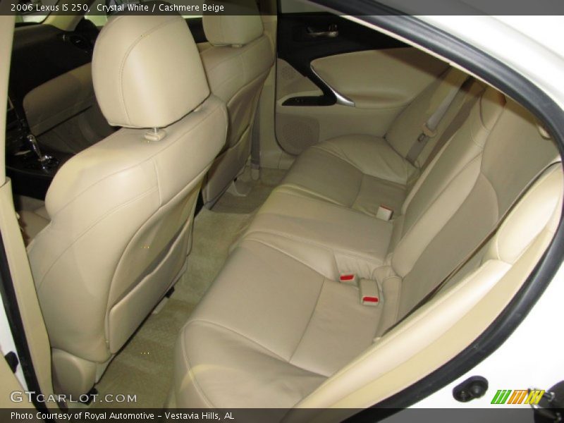 Crystal White / Cashmere Beige 2006 Lexus IS 250