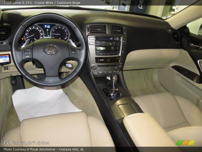 Crystal White / Cashmere Beige 2006 Lexus IS 250