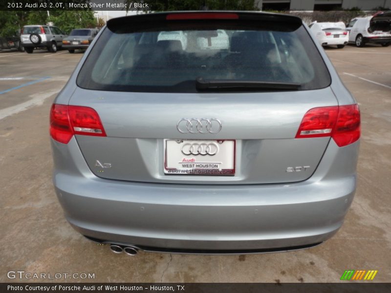Monza Silver Metallic / Black 2012 Audi A3 2.0T