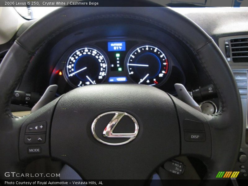 Crystal White / Cashmere Beige 2006 Lexus IS 250