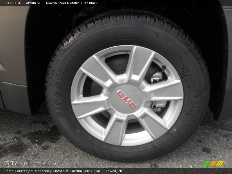 Mocha Steel Metallic / Jet Black 2012 GMC Terrain SLE
