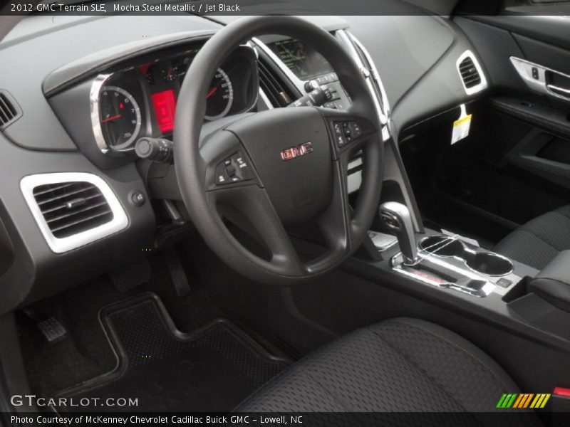 Mocha Steel Metallic / Jet Black 2012 GMC Terrain SLE
