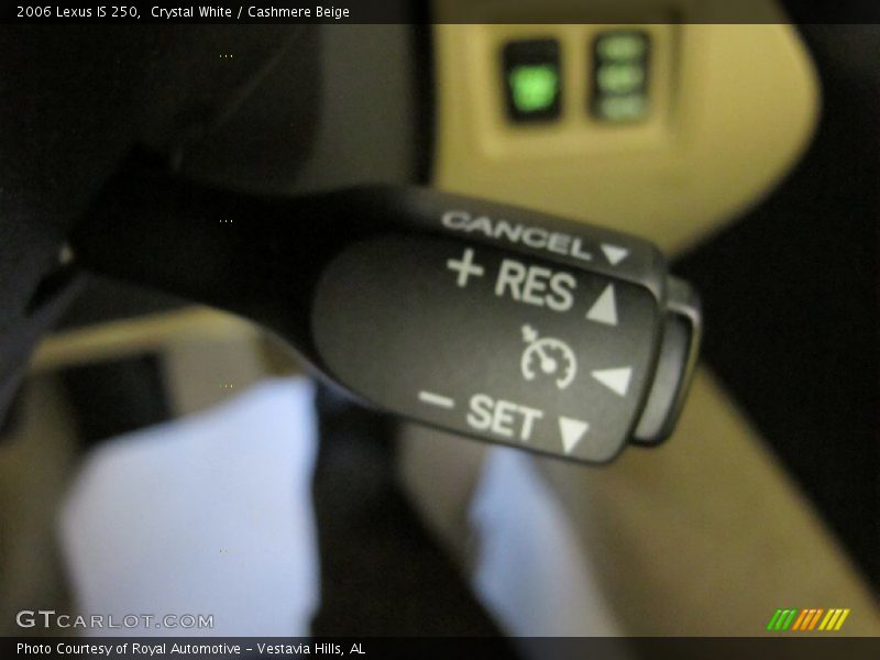 Crystal White / Cashmere Beige 2006 Lexus IS 250