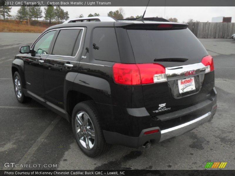Carbon Black Metallic / Light Titanium 2012 GMC Terrain SLT