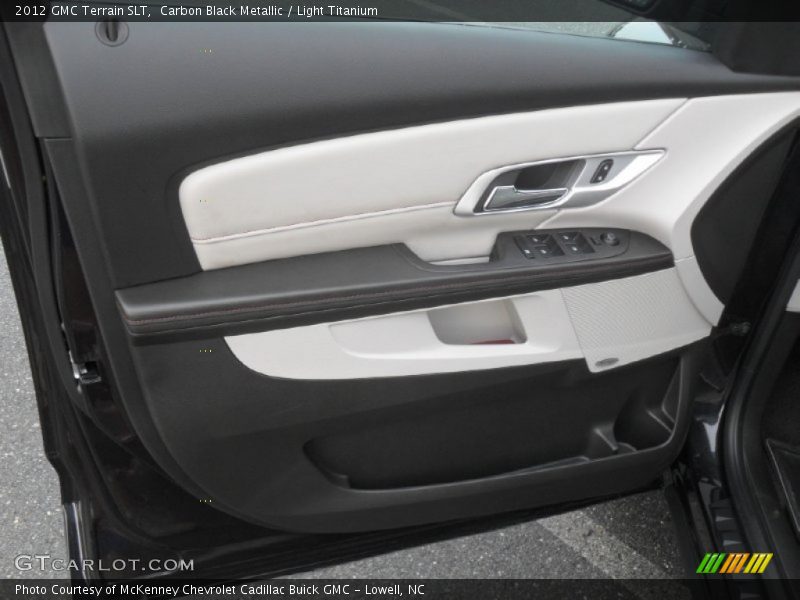 Carbon Black Metallic / Light Titanium 2012 GMC Terrain SLT