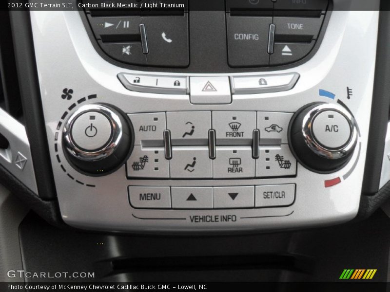 Carbon Black Metallic / Light Titanium 2012 GMC Terrain SLT