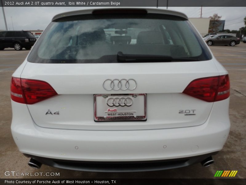 Ibis White / Cardamom Beige 2012 Audi A4 2.0T quattro Avant