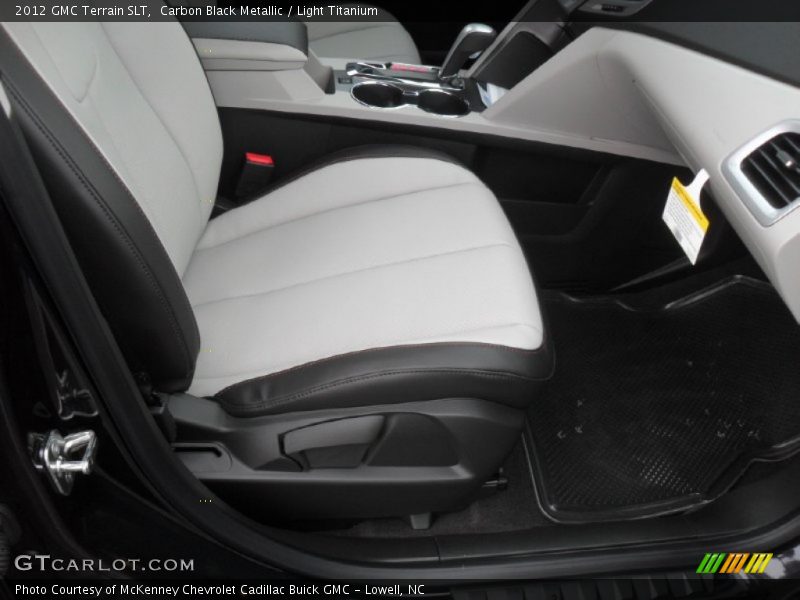 Carbon Black Metallic / Light Titanium 2012 GMC Terrain SLT