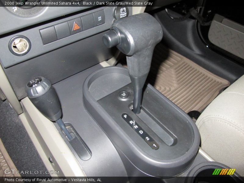 Black / Dark Slate Gray/Med Slate Gray 2008 Jeep Wrangler Unlimited Sahara 4x4