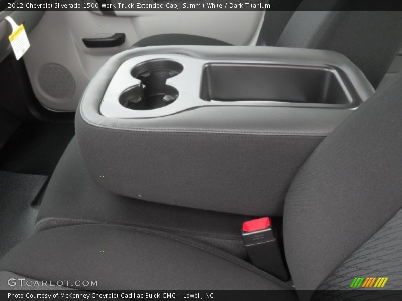 Summit White / Dark Titanium 2012 Chevrolet Silverado 1500 Work Truck Extended Cab