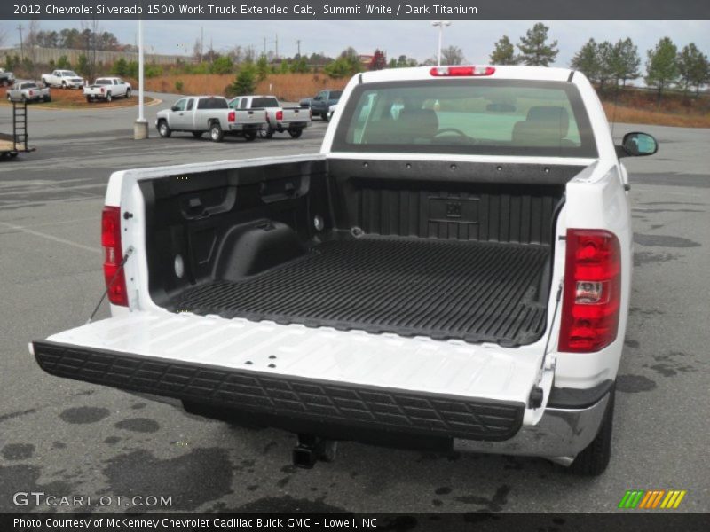 Summit White / Dark Titanium 2012 Chevrolet Silverado 1500 Work Truck Extended Cab