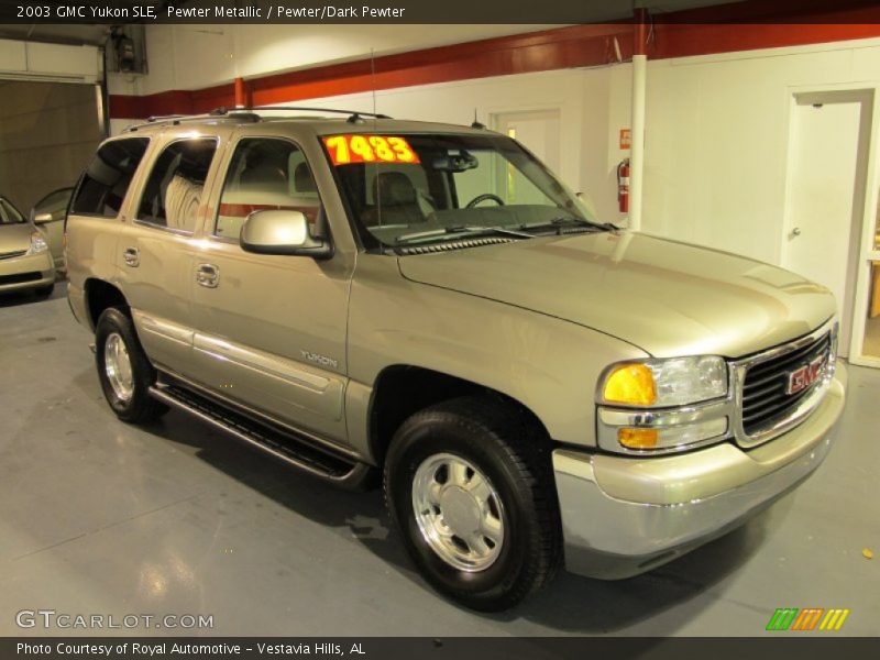 Pewter Metallic / Pewter/Dark Pewter 2003 GMC Yukon SLE