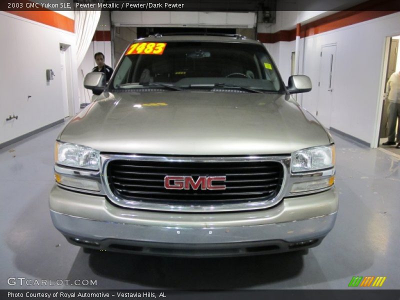 Pewter Metallic / Pewter/Dark Pewter 2003 GMC Yukon SLE