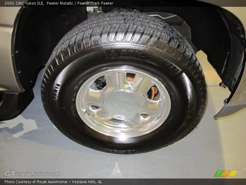 Pewter Metallic / Pewter/Dark Pewter 2003 GMC Yukon SLE