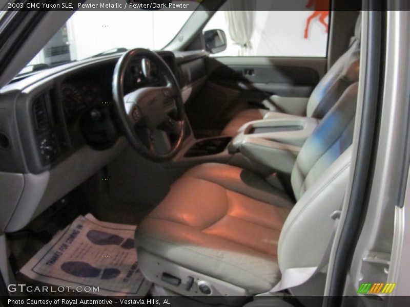Pewter Metallic / Pewter/Dark Pewter 2003 GMC Yukon SLE