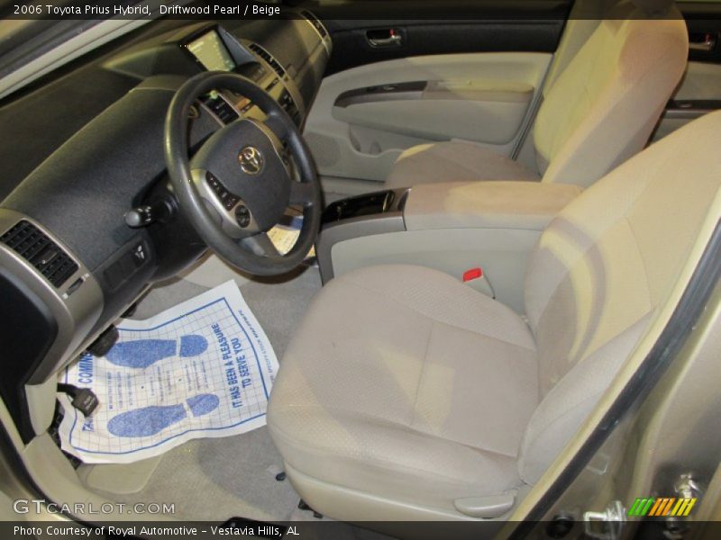 Driftwood Pearl / Beige 2006 Toyota Prius Hybrid
