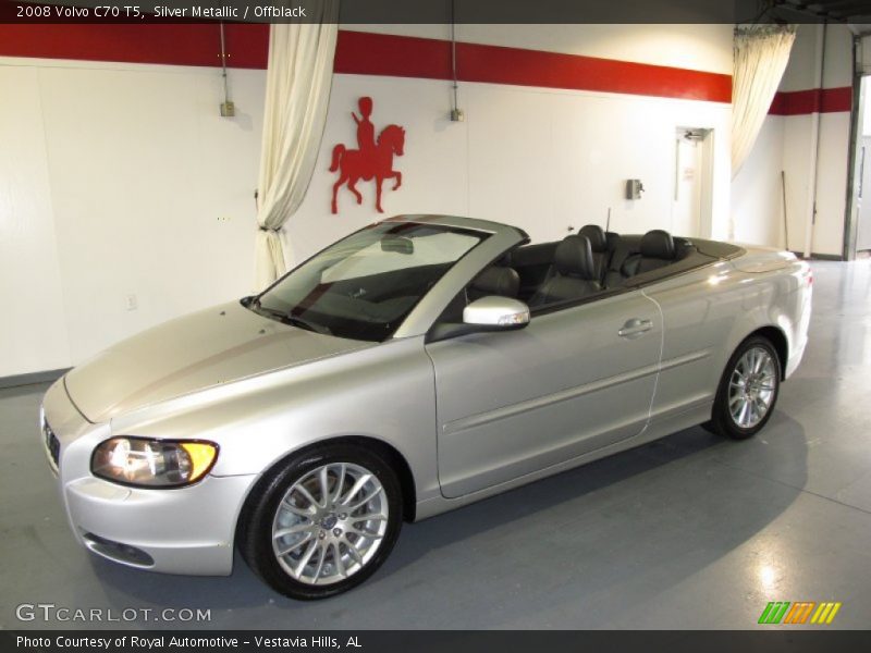 Silver Metallic / Offblack 2008 Volvo C70 T5