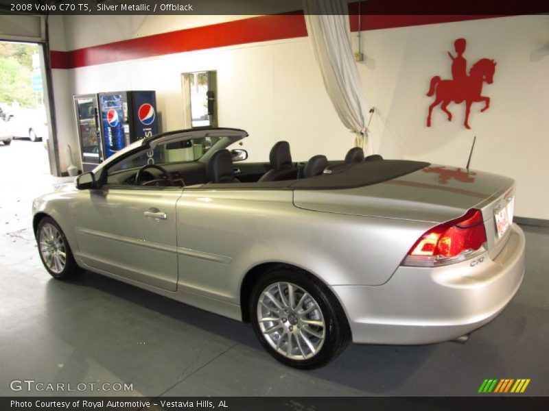 Silver Metallic / Offblack 2008 Volvo C70 T5