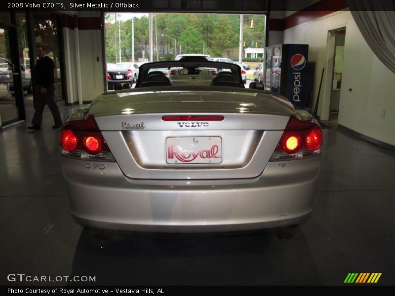 Silver Metallic / Offblack 2008 Volvo C70 T5