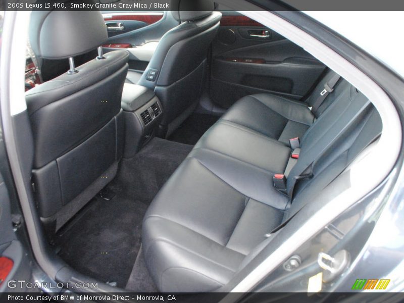 Smokey Granite Gray Mica / Black 2009 Lexus LS 460