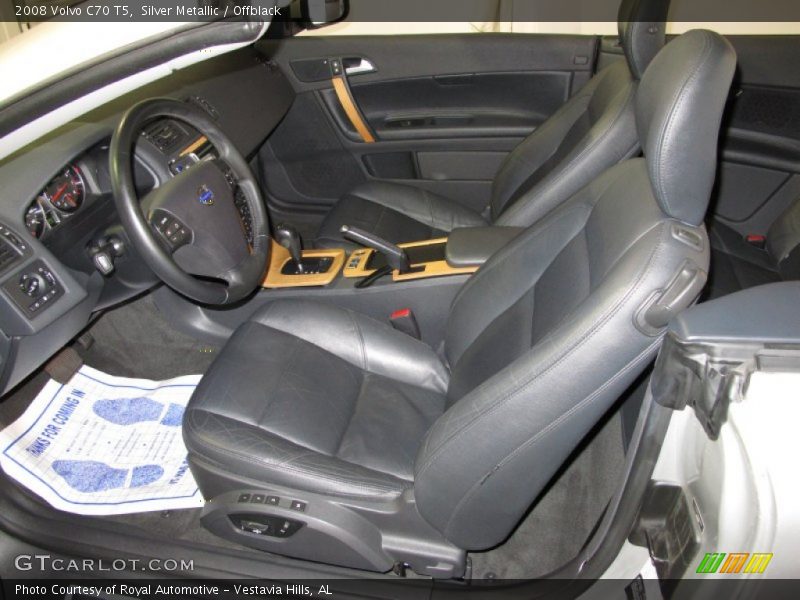 Silver Metallic / Offblack 2008 Volvo C70 T5