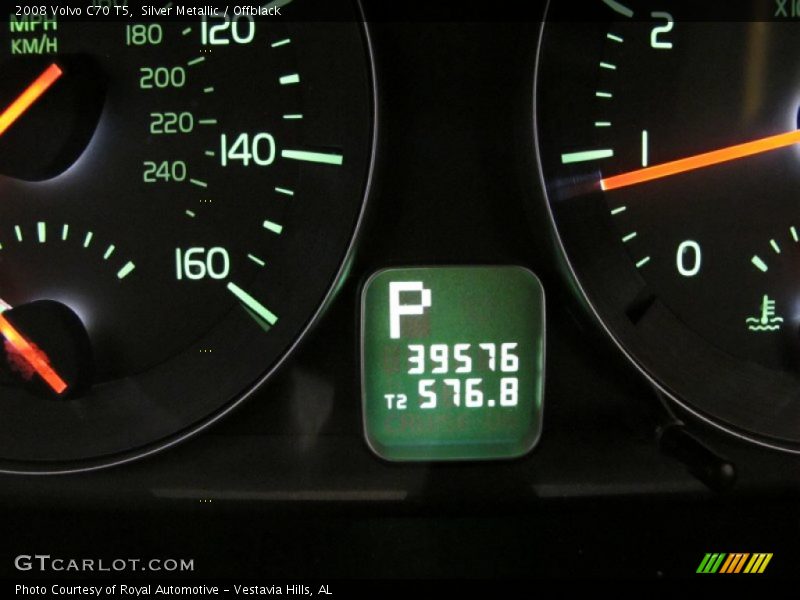 Silver Metallic / Offblack 2008 Volvo C70 T5