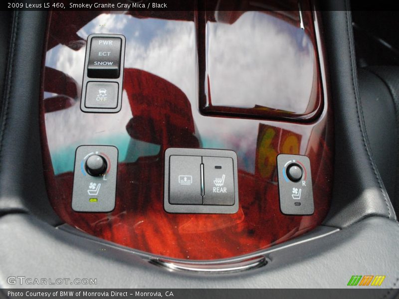 Smokey Granite Gray Mica / Black 2009 Lexus LS 460