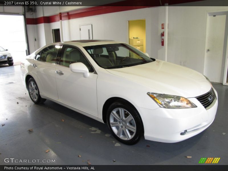 Crystal White / Cashmere 2007 Lexus ES 350