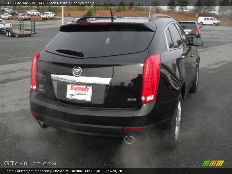 Black Raven / Ebony/Ebony 2012 Cadillac SRX FWD