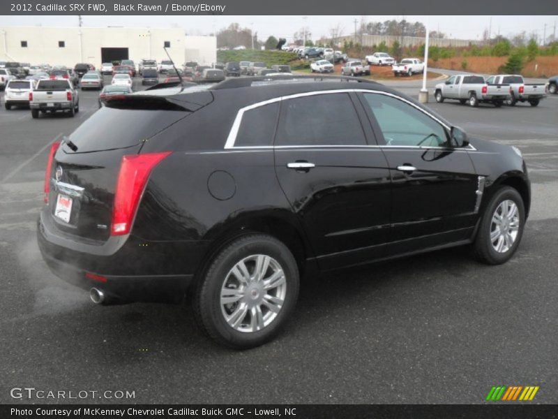 Black Raven / Ebony/Ebony 2012 Cadillac SRX FWD