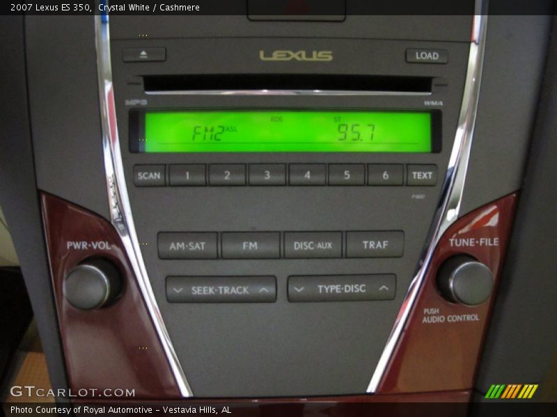Crystal White / Cashmere 2007 Lexus ES 350