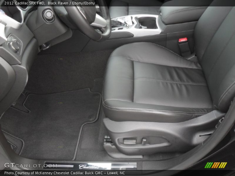 Black Raven / Ebony/Ebony 2012 Cadillac SRX FWD